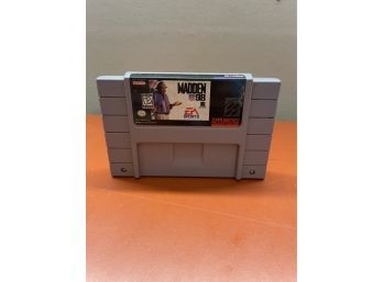 Super Nintendo Game- Madden 98