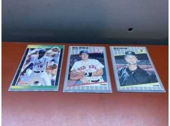 Lot Of 3 MLB Autographed Baseball Cards Lot 11