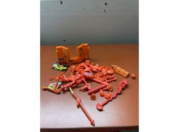 Assorted Action Figure Accessories - TMNT Orange