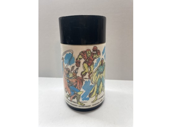 1976 Marvel Comics Super Heroes Thermos Bottle