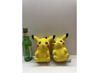 2 Pikachu Plush Toys
