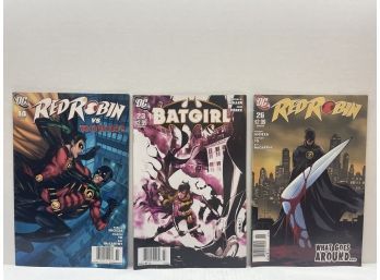 3 Comic Novels: Red Robin & Bat Girl