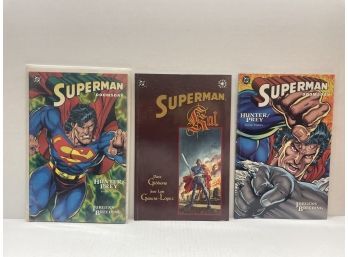 3 Comics: Superman & Doomsday