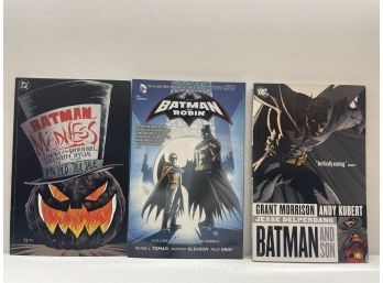 3 Batman Comic Novels