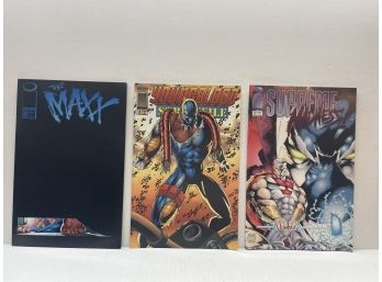 3 Comics: The Maxx, Supreme Madness, Youngblood