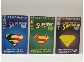 3 Superman Comics