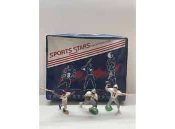 1988 Sports Stars Case W/ 3 Dolls