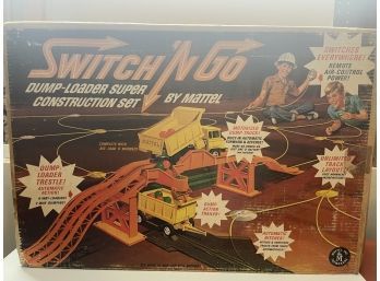1966 Mattel Switch 'N Go Dump Loader Super Construction Set