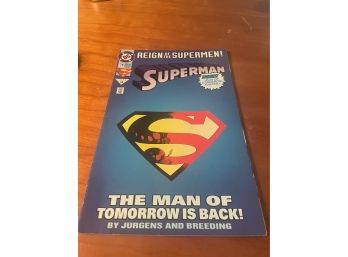Reign Of The Superman: Superman: The Man Of Tomorrow Is Back - 78 June '83