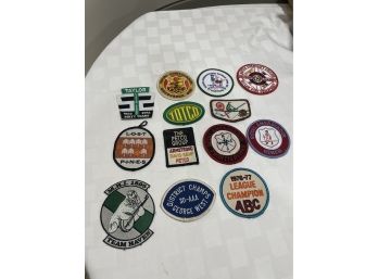 13 Vintage Assorted Patches