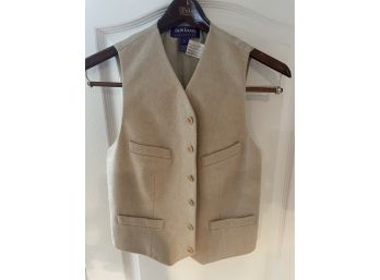 Ralph Lauren Collection Purple Label 100 Percent Cashmere Vest Size 8