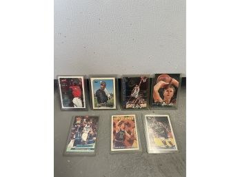 7 Assorted Sports Card Lot
