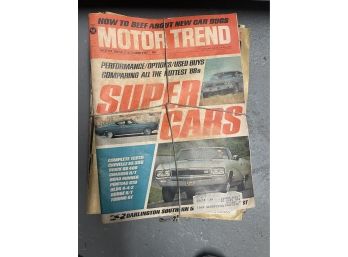 1966-1967 Motortrend Magazines 24 Issues
