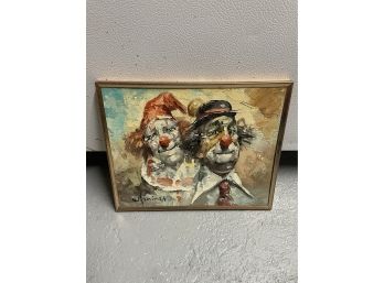 Willoninet Clown Painting