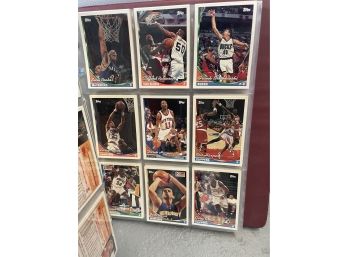 NBA Basketball Card Book- 500 Cards Inside 1990s