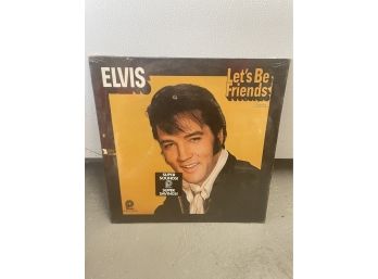 Sealed 1970 Elvis Lets Be Friends Record