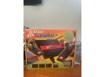 ATARI Flashback Classic Game Console 20 Vintage Built In '80s Games Original Box