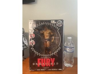 The Rock WWE Unmatched Fury Action Figure JAKKS NIB Platinum Edition Series