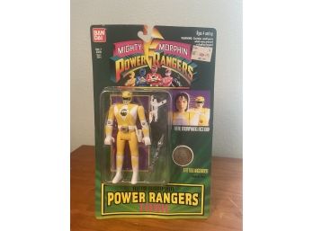 1993 Mighty Morphin Power Rangers MMPR Morphing Action Yellow Ranger Trini MOC