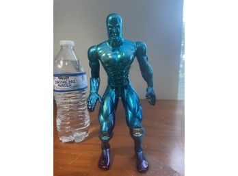 Silver Surfer Toy Biz Marvel Poseable Action Figure 10' Tall