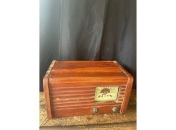 Antique Medco Radio Wood- Untested