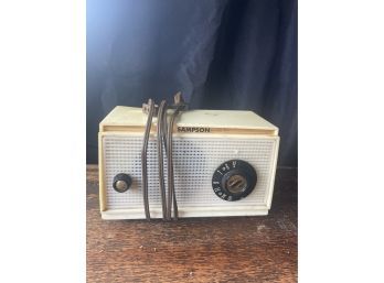 Vintage Sampson Radio- Untested
