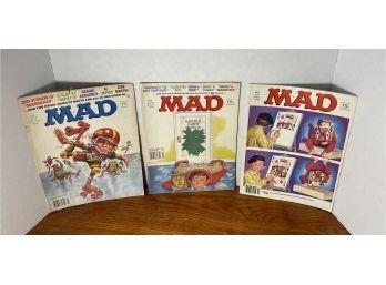 Lot Of 3 MAD Magazines