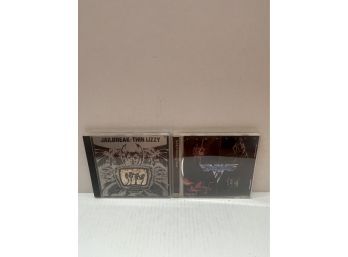 2 CDs Thin Lizzy & Van Halen