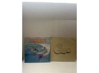 Lot Of 2 Vinyl Records- The Beach Boys & Chicago