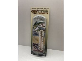 New Wildlife Back Porch Thermometer The Largemouth Bass
