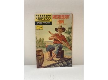 Classic Illustrated #19 Huckleberry Finn