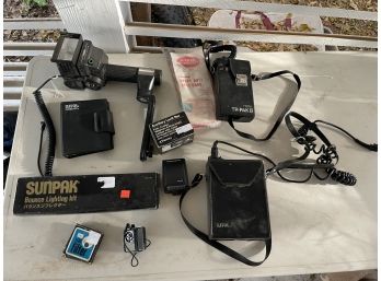 Lot Of Assorted Vintage Camera Accessories