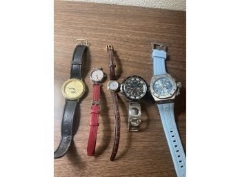 Lot Of Wrist Watches, Swiss Legend Trimix Diver, Timex Etc- Untested