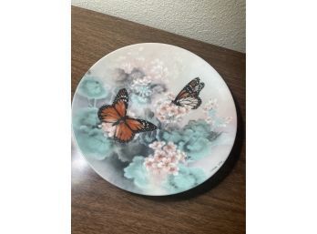 Monarch Butterflies Collector Plate