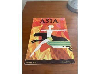 Asia Magazine Sept 1926