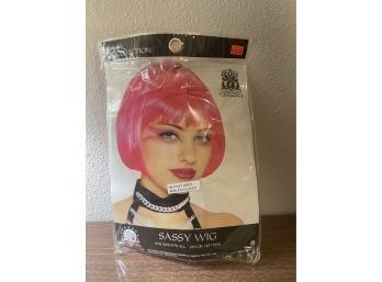 Pink Sassy Wig