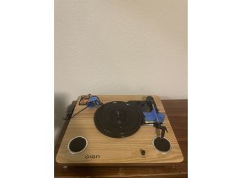 ION Audio Archive LP Record Player USB Terminal Speaker Built-In- Works!
