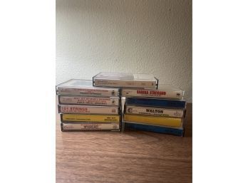Lot Of Assorted Cassette Tapes
