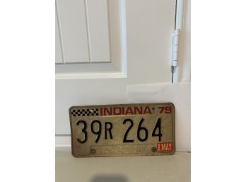 Vintage License Plate-1979 Indiana