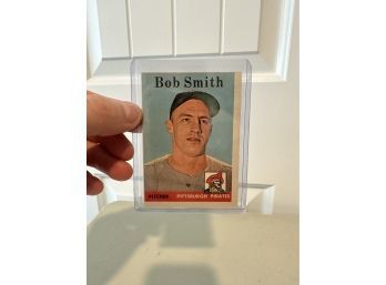 Original Topps 1958 Bob Smith Baseball Card