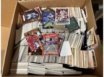 Assorted Sports Trading Card Box Lot