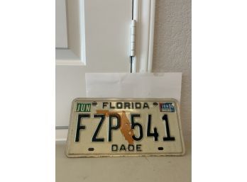Vintage License Plate- Florida