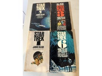 1960s & 1970s Sci-Fi Books (4): Star Trek 1, 3, 4, 6