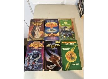 1950s, 1960s & 1970sSci-Fi Books (6): Piers Anthony, Childhood's End, The Stolen Sun, Etc