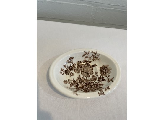 Vintage Charlotte Soap Dish By Royal Crownford Ironstone / Staffordshire, England