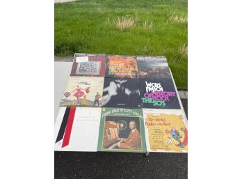 Nine Records: Sound Of Music, Fiddler On The Roof, Silver Convention, History Of Rock - The 50's, Scott Joplin