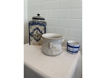 Three Piece Ceramic/pottery