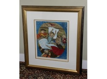Boulanger Lithograph Pencil Signed And Numbered