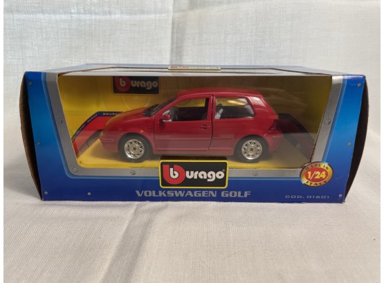 Burago 1:24 Scale VW Golf - New In Box