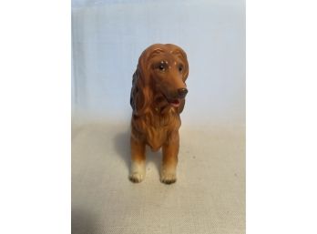Dog Porcelain Figure